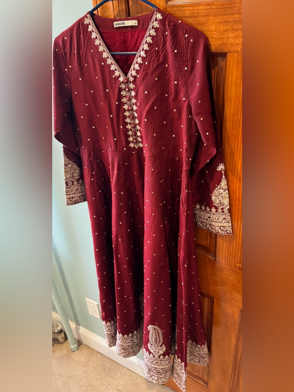 Khaadi Khaas Embroidered Ready To Wear Dress - Picture 6 of 11